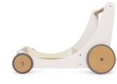 Kinderfeets 2-in-1 houten opbergkar en loopwagen - Wit Tangara Groothandel voor de Kinderopvang Kinderdagverblijfinrichting2